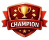 Champion badge