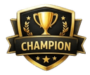 Champion badge