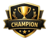Champion badge