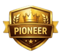 Pioneer badge